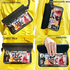 WATERPROOF CROSS BODY  PHONE BAG